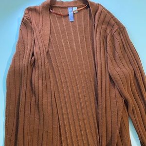 Burnt Orange Cardigan